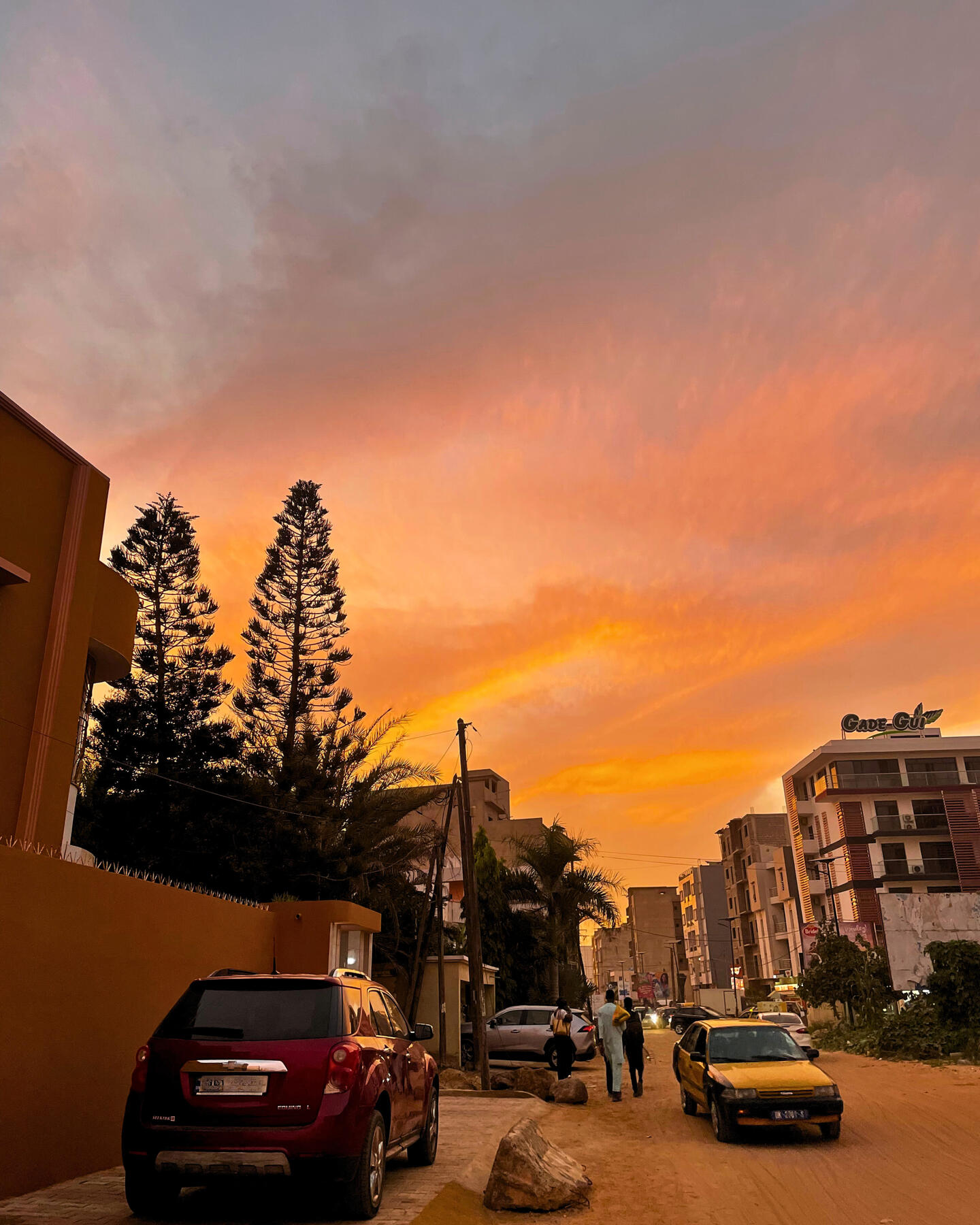 Le ciel orange | Dakar | Sénégal